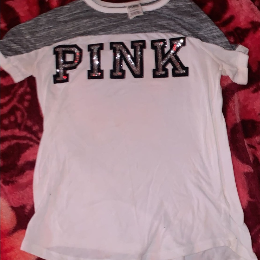 pink shirt